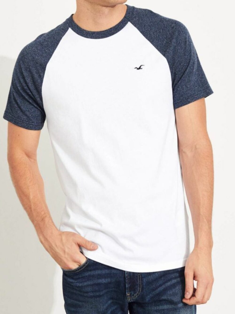 Hollister T-Shirt Men's Small 100% Cotton (small imperfection pictured)